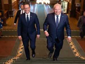 Scott Stinson: The Conservative premier, the Democratic governor, and their unlikely alliance