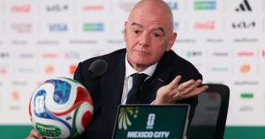 Gianni Infantino, the most powerful man in soccer, shows that he is not in charge at the World Cup