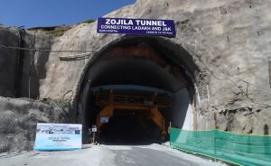 At the end of the tunnel