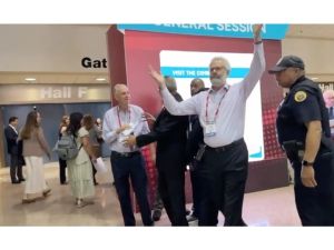 PAM FRAMPTON: Censorship attempt fails as attendees ousted from U.S. conference win the day