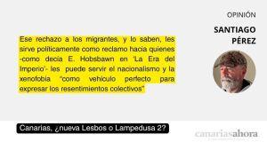 Canarias, ¿nueva Lesbos o Lampedusa 2?