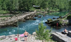 Varnost kopalcev v Solkanu večja, zlasti zaradi večje previdnosti