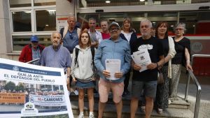 Los vecinos de Gijón presentan su queja formal ante el Defensor del Pueblo por el tráfico pesado que soporta la zona oeste: 