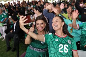 ¿Dónde vio Claudia Sheinbaum la gran inauguración del Mundial 2026?