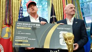 La Coupe du monde gâchée par Donald Trump