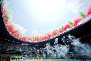 Shakira and J Balvin get the World Cup party started