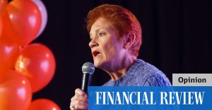 Cock-ups don’t count when the tribe thinks Hanson can do no wrong