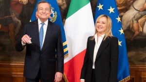 Meloni pensa a Draghi come inviato Ue. Crosetto: “Perché no?”