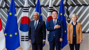 Il presidente sudcoreano Lee Jae-myung in Europa vende armi e un’idea dell’Asia meno naïf