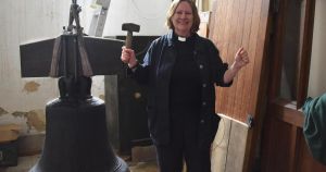 Church bells ring again for the first time in 100 years