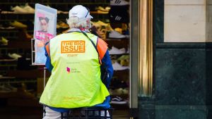 I was too busy for the charity vendor. But he said something that stopped me in my tracks
