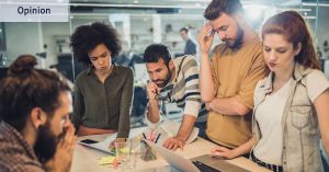 Jump, pivot, circle back: Is this an office meeting or a basketball game?