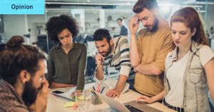 Jump, pivot, circle back: Is this an office meeting or a basketball game?