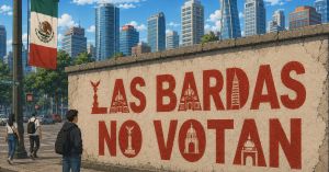 Las bardas no votan, los likes tampoco