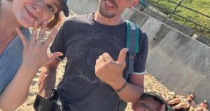 Father and son metal detectorists find missing heirloom on beach