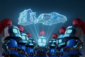 Hastings Direct unveils knight-bot mascot in first work by Anomaly