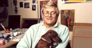 David Hockney was a swirling, explosive star