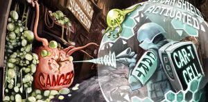 Killing cancer requires immune cells to infiltrate tumors’ hostile microenvironment – sugar shields can help them break in