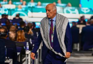 Head of Palestinian soccer says US hasn’t granted him visa to attend World Cup