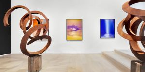 Pieter Obels and Feng Xiao‑Min: a compelling exploration of nature through steel and paint