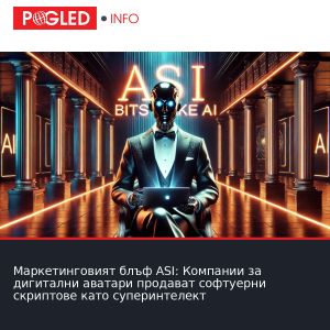 Маркетинговият блъф ASI: Компании за дигитални аватари продават софтуерни скриптове като суперинтелект