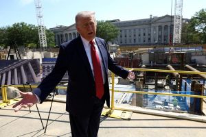 Trump setbacks fuel lame-duck talk as he turns 80