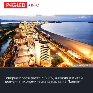 Северна Корея расте с 3,7%, а Русия и Китай променят икономическата карта на Пхенян