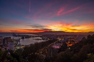 Última hora de la dana y el terral en Málaga
