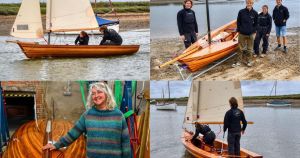 Made in Norfolk... The wooden boat setting sail to thrill sailors around the coast