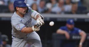The Blue Jays’ Davis Schneider is showing you have to work before you hit sometimes. His team is hoping for more of the latter