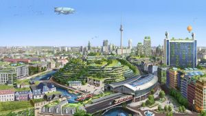 Adiós al apocalipsis climático: España se vuelca en el 'solarpunk', la corriente que imagina un futuro mejor