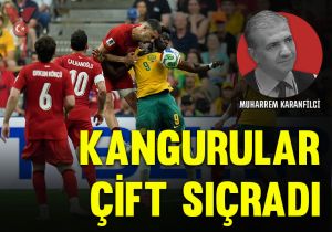 Kangurular çift sıçradı