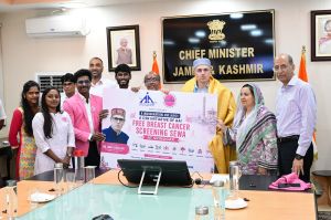 CM Omar inaugurates Free Breast Cancer Screening Seva