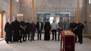 Iguman manastira Hilandar posetio Hram Svete Petke u zatvoru u Sremskoj Mitrovici