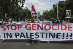 Indonesia’s Cabinet Secretary turned Palestine into a public relations campaign