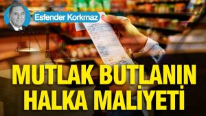Mutlak butlanın halka maliyeti