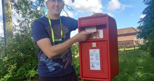 Village's stolen post box finally replaced