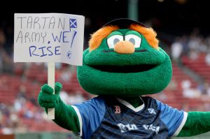 The night the Tartan Army took over Fenway Park