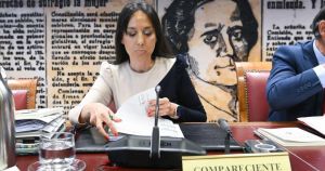 Mercedes González, directora de la Guardia Civil, niega en el Senado haber participado 
