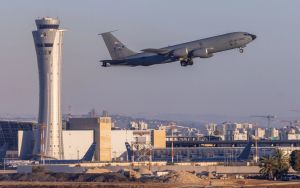 US said to be moving 20% of its refuelers from Israel airport, easing travel pressure