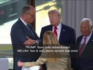 Trump scherza con Meloni: 
