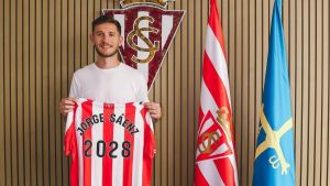 La evolución de Jorge Sáenz, nuevo jugador del Sporting de Gijón, desde dentro: del puñetazo en la mesa ante el Getafe, a su peculiar apodo