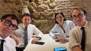 Andrea Orlando (Pd): “I leader del campo largo tutti in una foto, un buon inizio” /