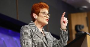 Hanson channelled Trump and the media complied