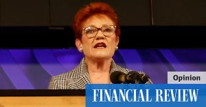 Hanson came looking for a fight with the establishment. She got one