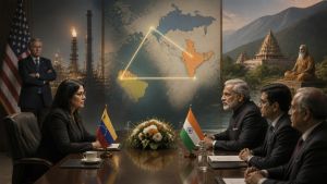 Delcy Rodríguez's India Visit: A U.S.-Backed Energy Pivot?