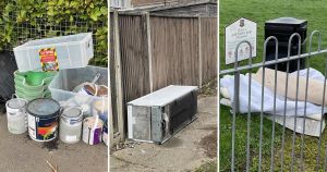 Fly-tippers fined nearly £2,000 after dumping freezer and mounds of waste