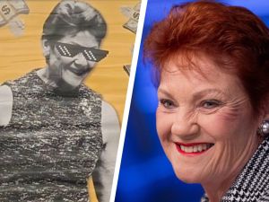 Bolt: Hanson has last laugh as trashy protest backfires