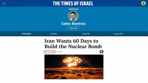 Iran Wants 60 Days to Build the Nuclear Bomb (Part 2)