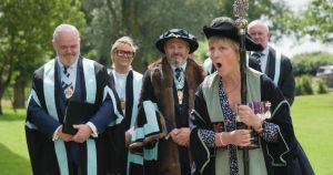 Pomp and pageantry as whisky distillery visited by 17th-century spirits inspectors